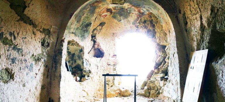 მუხროვანის ქვაბოვანი სამონასტრო კომპლექსი – “მარიამწმინდა” მუხროვანის ქვაბოვანი სამონასტრო კომპლექსი - "მარიამწმინდა"