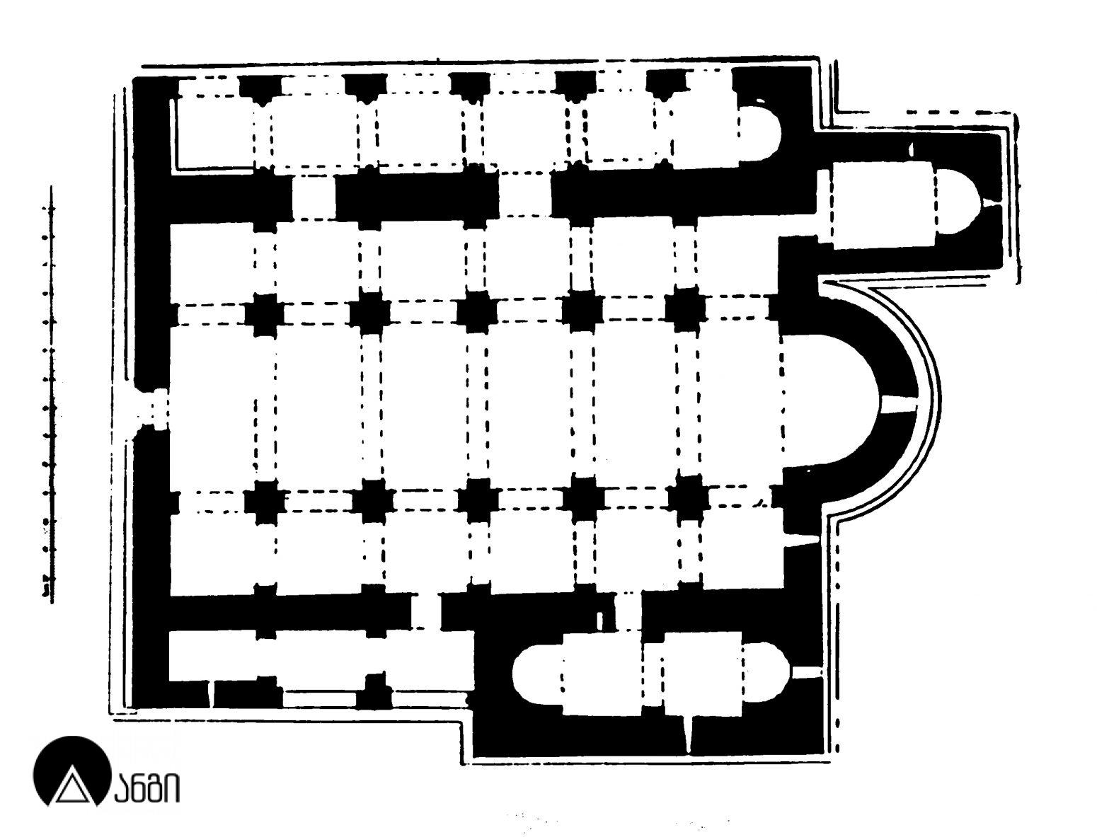 ბოლნისის სიონი. გეგმა