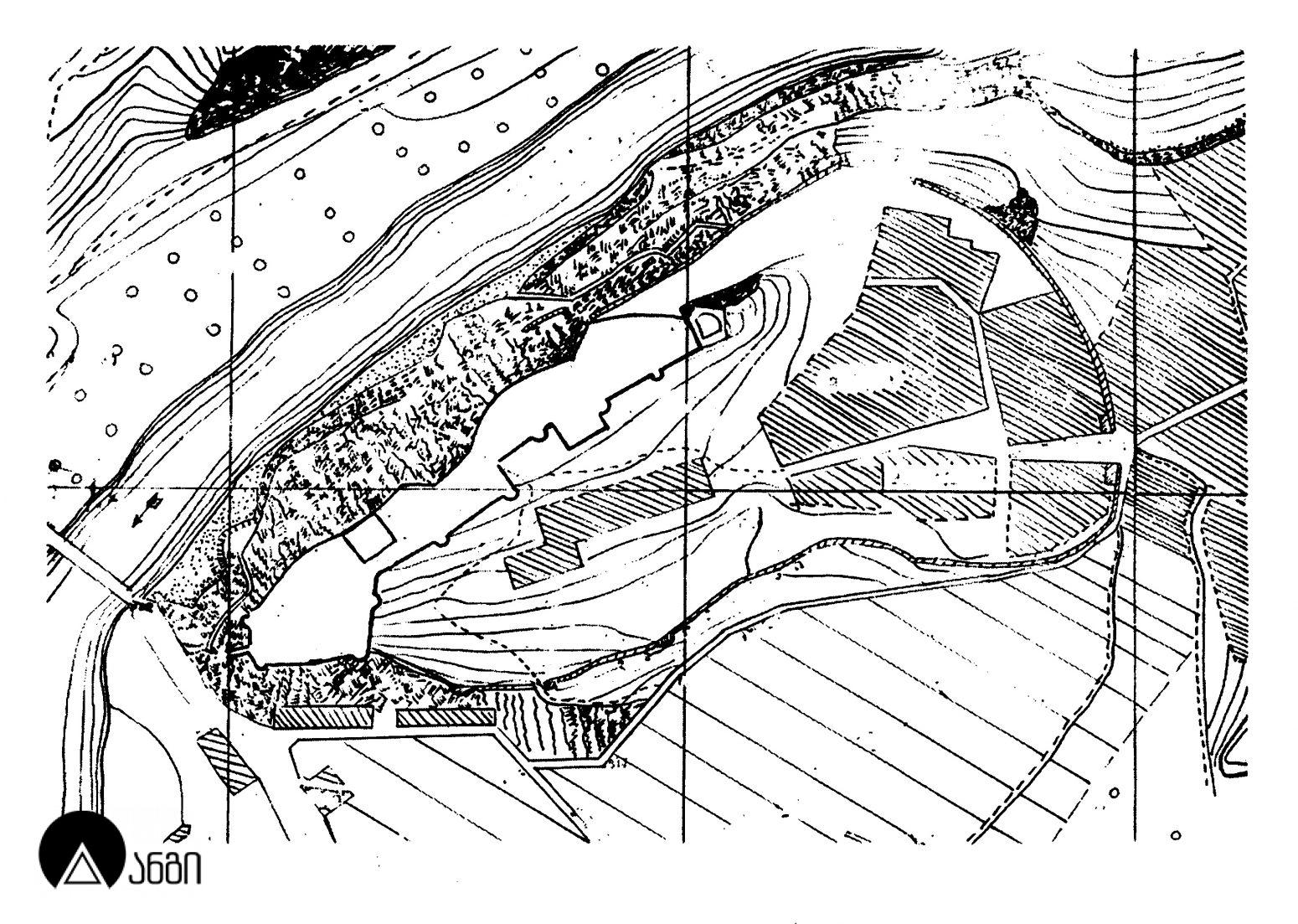 ხერთვისის ციხე. გენ. გეგმა